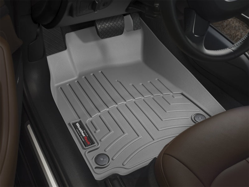 WeatherTech 99-00 Chevrolet Silverado Crew Cab Front FloorLiner - Grey