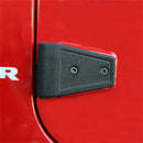 Rugged Ridge 07-18 Jeep Wrangler Textured Black Door Hinge Cover Kit