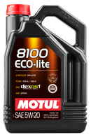 Motul 5L Synthetic Engine Oil 8100 5W20 ECO-LITE