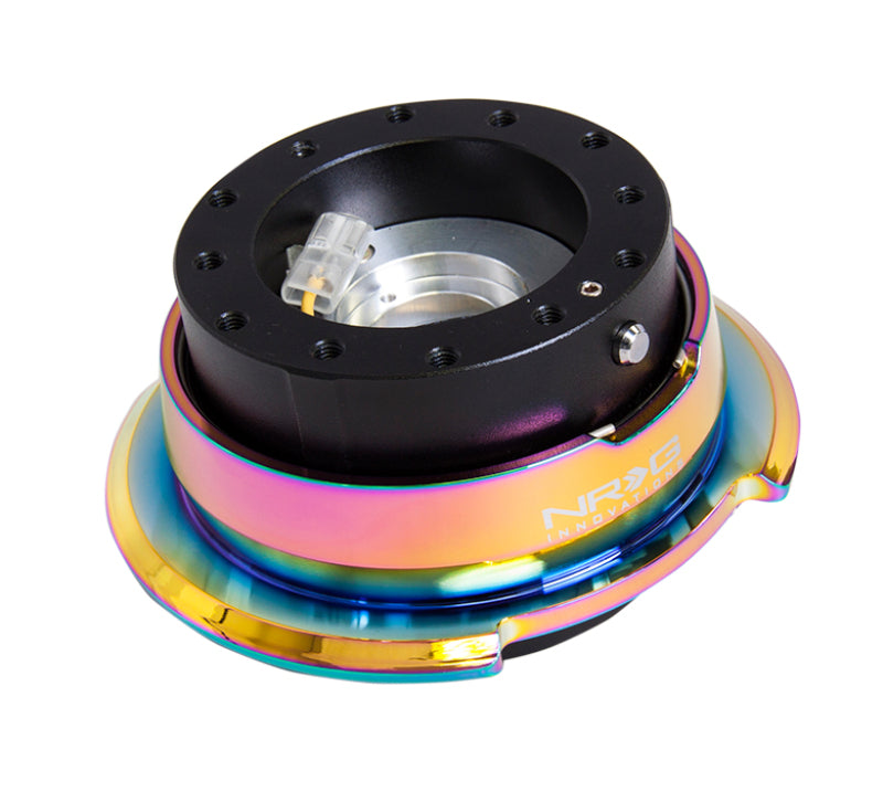 NRG Quick Release Gen 2.8 - Black Body / Neochrome Ring