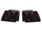 Raxiom 99-04 Ford Mustang Excluding 99-01 Cobra Icon LED Tail Lights- Black Housing (Smoked Lens)