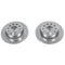 Power Stop 2016 Volkswagen Eos Front or Rear Evolution Drilled & Slotted Rotors - Pair
