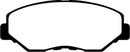 EBC 13-15 Acura ILX 1.5 Hybrid Yellowstuff Front Brake Pads