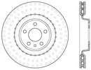 StopTech Power Slot 12 Audi A6 Quattro/11-12 A7 Quattro / 7/11-13 S4 Front Left Slotted Rotor