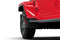 Rally Armor 19-23 Jeep JT Gladiator Mojave/Rubicon Black Mud Flap w/ Metallic Black Logo