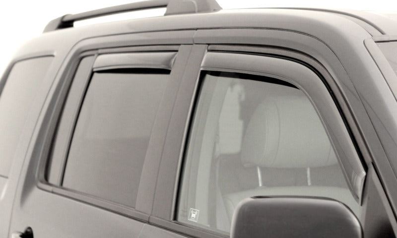 AVS 10-17 Chevy Equinox Ventvisor In-Channel Front & Rear Window Deflectors 4pc - Smoke