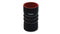 Vibrant 4 Ply Aramid Reinf Silicone Hump Hose conn 3.5in IDx6in long 3 reinforcement rin MATTE BLK