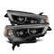 AlphaRex 14-20 Toyota 4Runner PRO-Series LED Proj Headlights Alpha-Black w/Sequential Signal/DRL