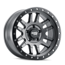 Dirty Life 9309 Canyon Pro 17x9/5x127 BP/-12mm Offset/71.5mm Hub Satin Graphite Wheel - Beadlock