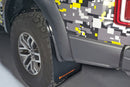 Rally Armor 17-20 Ford F-150 Raptor Black UR Mud Flap w/ Dark Grey Logo