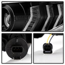 Spyder Honda Civic 16- 2DR/4DR/Hatchback Projector Headlights - Black PRO-YD-HC16SI-SEQGR-BK