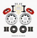 Wilwood Narrow Superlite 6R Front Kit 12.19in Drilled Red 63-87 C10 w/ Wilwood Pro Spindles
