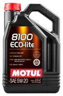 Motul 5L Synthetic Engine Oil 8100 5W20 ECO-LITE