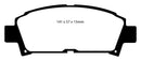 EBC 93-95 Toyota MR2 2.0 Turbo Yellowstuff Front Brake Pads