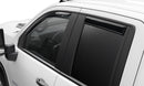 AVS 20-21 Chevy Silverado 2500/3500 Ventvisor In-Channel Front & Rear Window Deflectors 4pc - Smoke