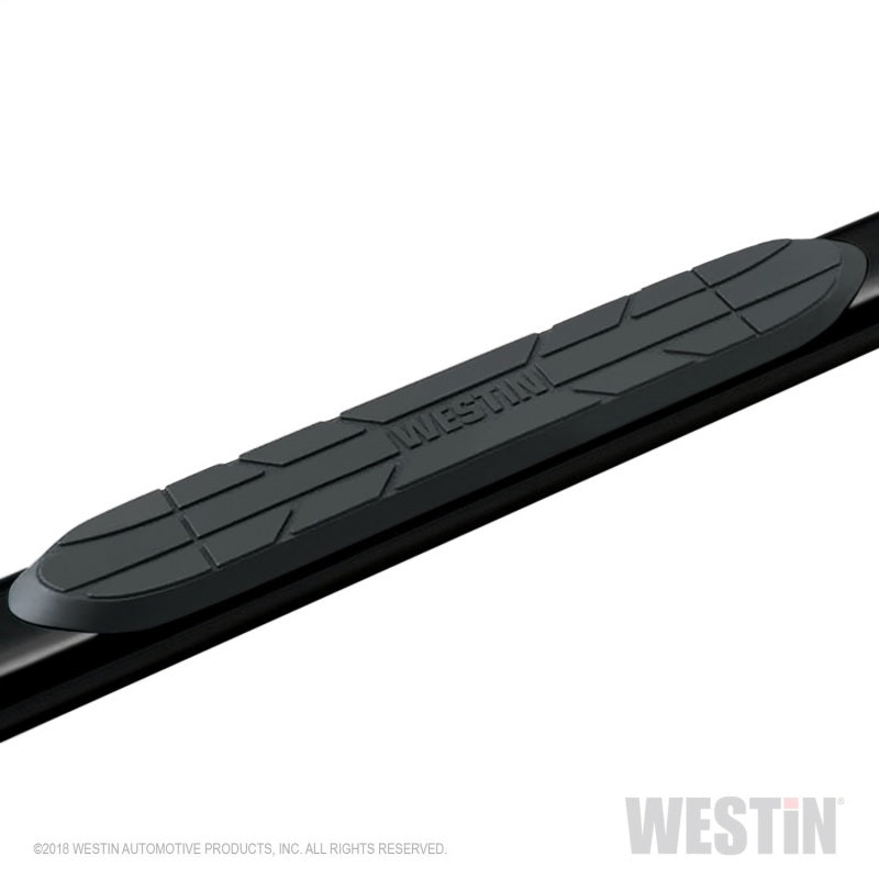 Westin Premier 4 Oval Nerf Step Bars - 85 in - Black