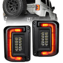 Oracle 07-17 Jeep Wrangler JK Flush Mount LED Tail Lights - Tinted