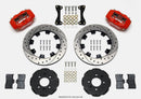 Wilwood Forged Dynalite Front Hat Kit 12.19in Drilled Red 94-01 Honda/Acura w/262mm Disc