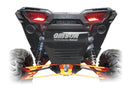 Gibson 16-18 Polaris RZR XP Turbo EPS Base 2.25in Dual Exhaust - Black Ceramic