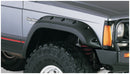 Bushwacker 84-01 Jeep Cherokee Cutout Style Flares 4pc Fits 4-Door Sport Utility Only - Black