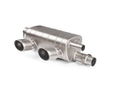 Akrapovic 16-17 Porsche 911 Carrera S/4/4S/GTS (991.2) Slip-On Line (Titanium) w/ Titanium Tips