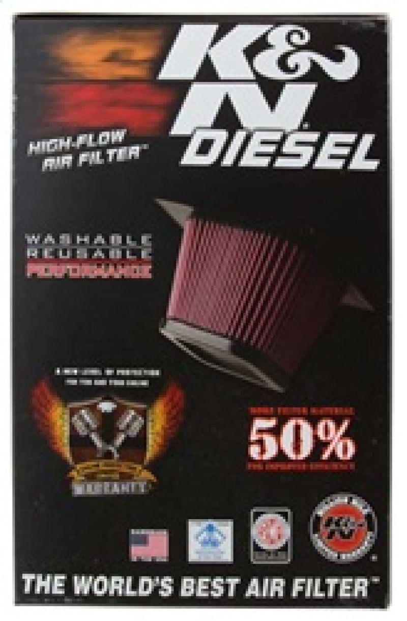 K&N 03-05 Dodge Pick Up 5.9L-L6 Drop In Air Filter