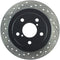 StopTech 05-06 Saab 9-2X AWD / 02-05 Impreza WRX / 02 WRX STi Slotted & Drilled Right Rear Rotor