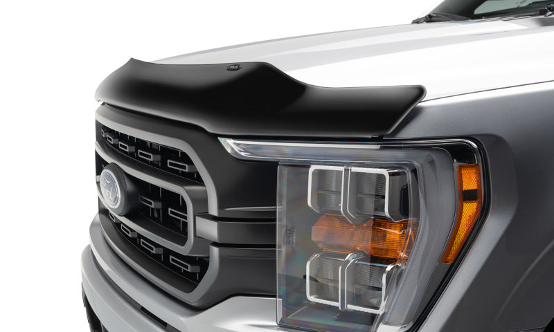 AVS 21-22 Ford F-150 (Excl. Tremor/Raptor) Medium Profile Hood Shield - Smoke