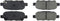 StopTech Sport Brake Pads w/Shims and Hardware - Rear