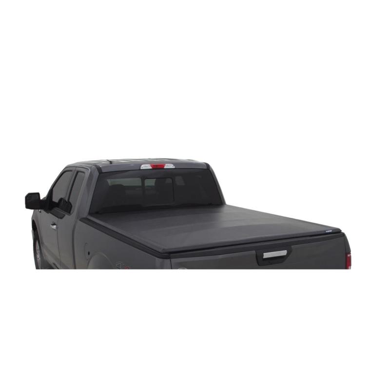 Lund 02-17 Dodge Ram 1500 (8ft. BedExcl. Beds w/Rambox) Genesis Tri-Fold Tonneau Cover - Black