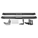 Westin 18-20 Jeep Wrangler JL Unlimited 4DR PRO TRAXX 5 Oval Nerf Step Bars - Textured Black