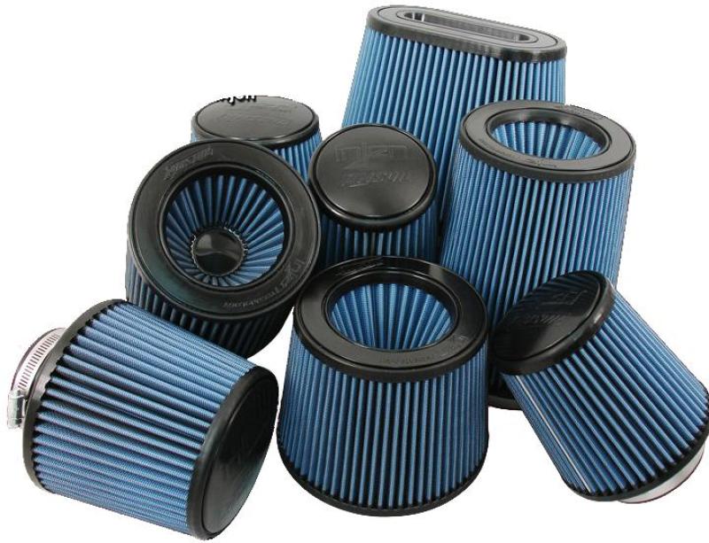 Injen AMSOIL Replacement Nanofiber Dry Air FIlter 5in Flange Diameter/6.5in Base/6in Height/70 Pleat