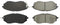 StopTech Performance 05-08 Legacy 2.5 GT Front Brake Pads