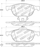 StopTech Street Touring 04-09 Mazda 3 Front Brake Pads