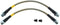 StopTech 06-12 Audi A3/08-13 TT Quattro / 05-12 VW Jetta Rear Stainless Steel Brake Line Kit