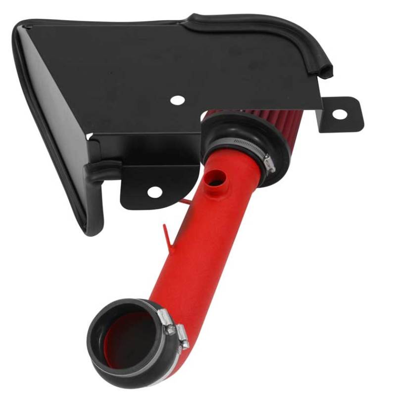 AEM 2015 Volkswagen Golf GTI 2.0L Cold Air Intake System Wrinkle Red