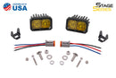 Diode Dynamics Stage Series 2 In LED Pod Pro - Yellow Driving Standard ABL (Pair)