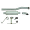 MBRP 98-11 Ford Ranger 3.0/4.0L Cat Back Single Side Turn Down Aluminized Exhaust