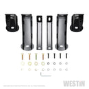 Westin 2019 Chevrolet Silverado/Sierra 1500 Crew Cab Platinum 4 Oval Nerf Step Bars - Black