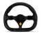 Momo MOD27 Steering Wheel 290 mm -  Black Suede/Black Spokes