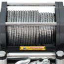 Superwinch 4500 LBS 12V DC 15/64in x 50ft Steel Rope Terra 4500 Winch - Gray Wrinkle