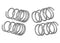 Whiteline 02-03 Subaru Impreza WRX GD1 Performance Lowering Springs