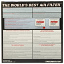 K&N Universal Clamp-On Air Filter 6in FLG / 7-1/2in B / 4-1/2in T / 5in H