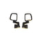 Omix Door Mirror Kit Black- 87-06 Jeep Wrangler