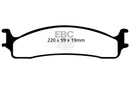 EBC 06-11 Dodge Ram 1500 Mega Cab 2WD Yellowstuff Front Brake Pads