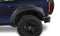 Bushwacker 2021+ Ford Bronco 4-Door Pocket Style Flares 4pc - Black