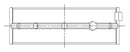 ACL Nissan RB26DETT Standard Size High Performance Main Bearing Set