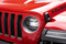 Rugged Ridge 18-20 Jeep Wrangler JL / 2020 Jeep Gladiator JT Black Elite Headlight Guards Black