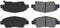 StopTech Performance 11-15 Honda CR-Z Front Brake Pads