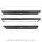 Go Rhino 2021+ Ford Bronco Dominator Extreme D1 Side Steps w/Brackets - Textured Black